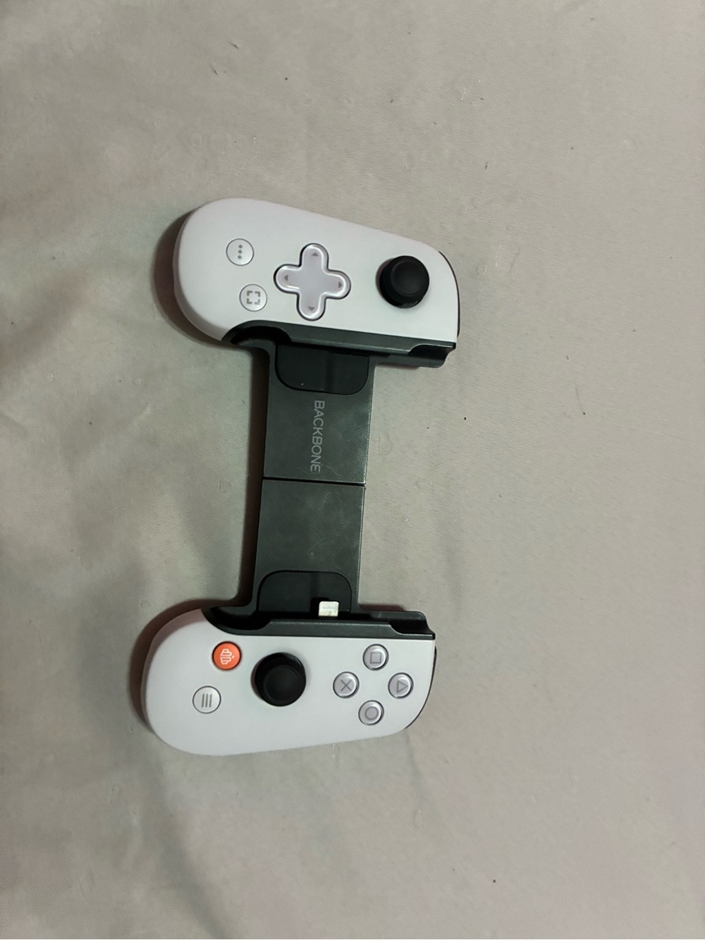 Backbone One Compatible White Mobile Gaming Controller